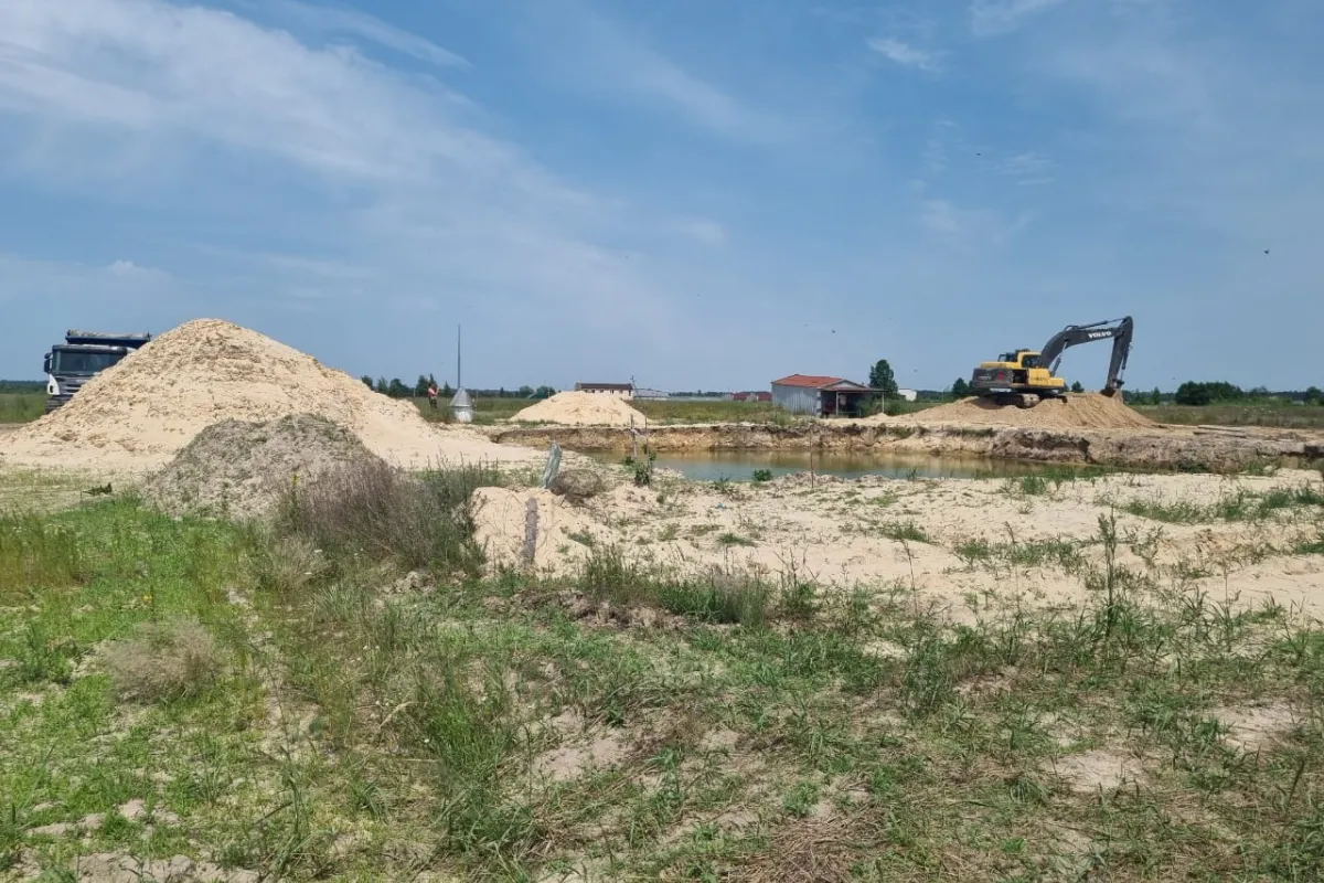 Незаконним видобутком піску на Київщині заподіяно державі шкоду на понад 1,2 млн грн – повідомлено про підозру мешканцю області