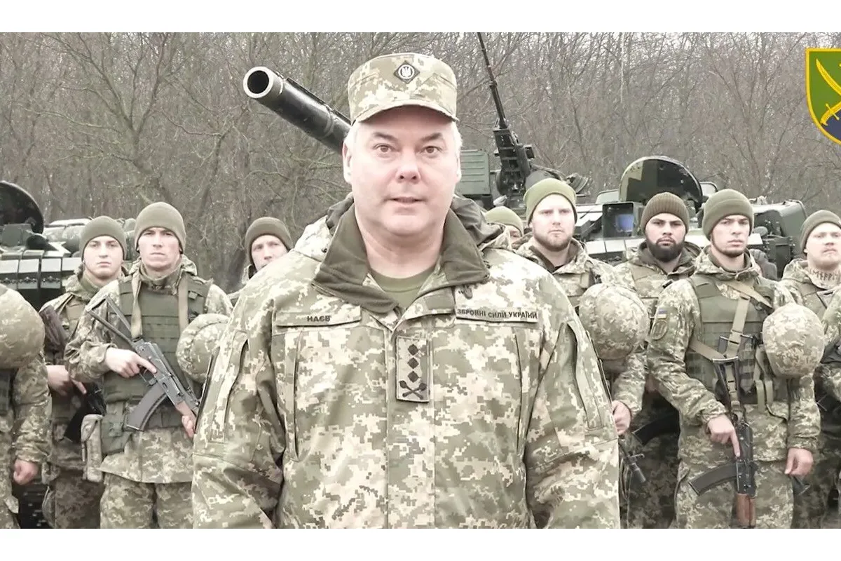 Командувач об'єднаних сил ЗСУ генерал-лейтенант Сергій Наєв привітав військовослужбовців  із Днем Збройних Сил України