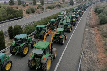 ​Фермери Румунії протестують проти українського зерна