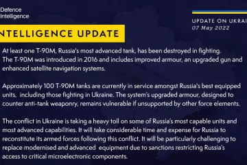 ​Російське вторгнення в Україну : Війна в Україні завдає серйозної шкоди найбільш боєздатним підрозділам і найбільш передовим можливостям росії