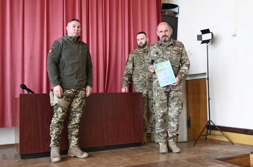 Військовослужбовці 115 бригади ЗСУ Указом Президента України отримали нагороди