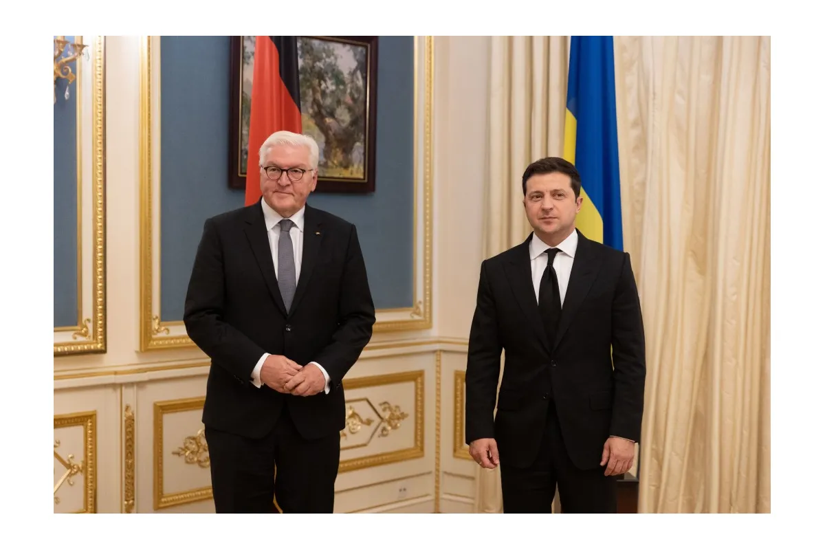 Владимир Зеленский провел встречу с Федеральным президентом Германии