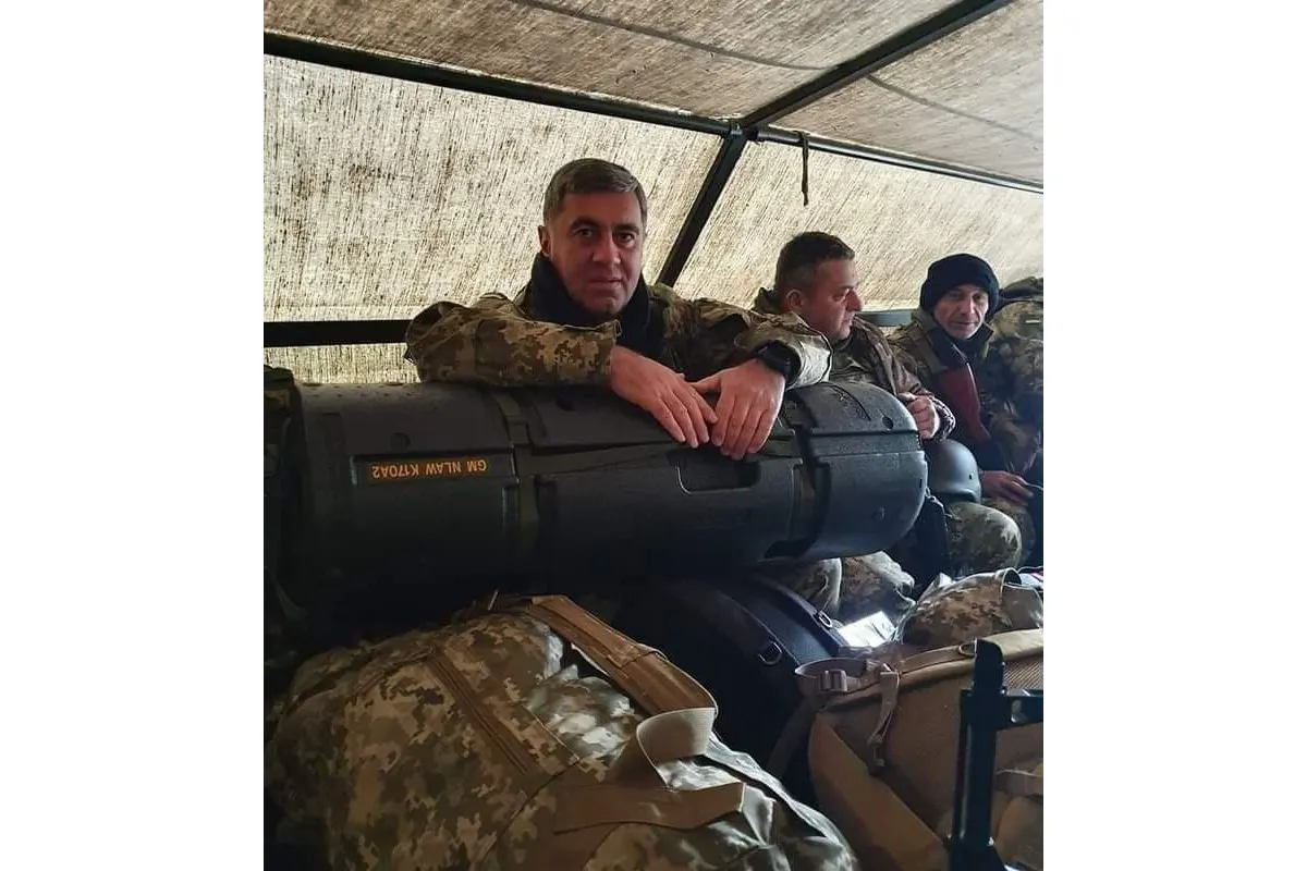 ⚡️КОЛИШНІЙ МІНІСТР ОБОРОНИ ГРУЗІЇ Іраклій Окруашвілі в Україні разом з грузинськими добровольцями допомагає нам боротися з російськими окупантами!