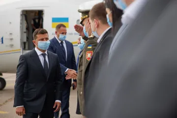 ​Президент прибыл с рабочей поездкой на Сумщину