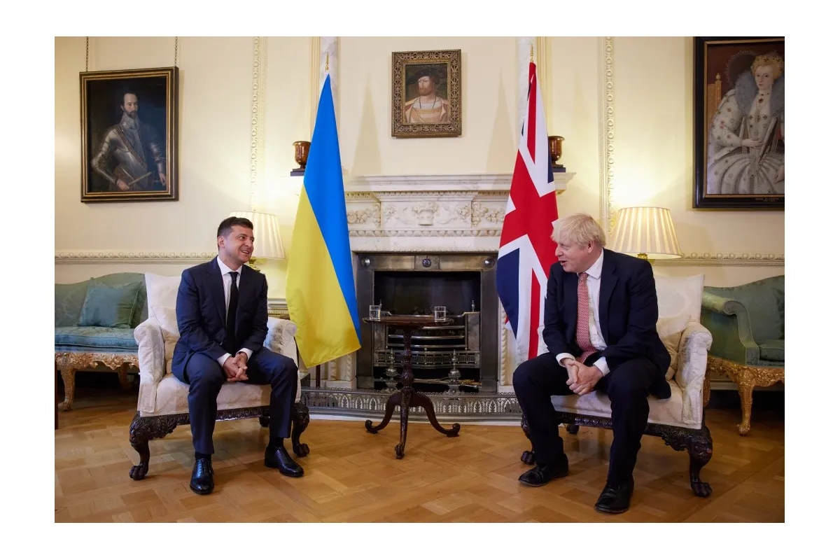 Президент Украины встретился с Премьер-министром Великобритании