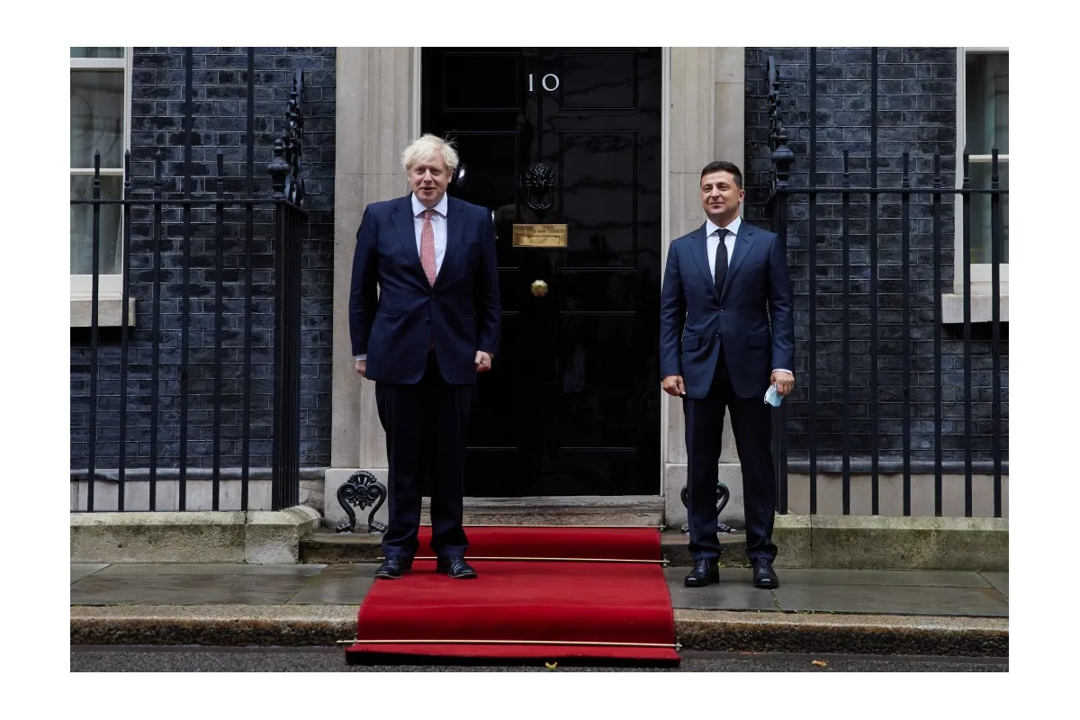 Президент Украины встретился с Премьер-министром Великобритании