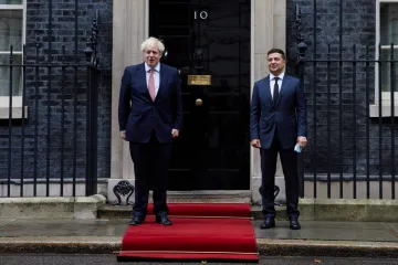 ​Президент Украины встретился с Премьер-министром Великобритании
