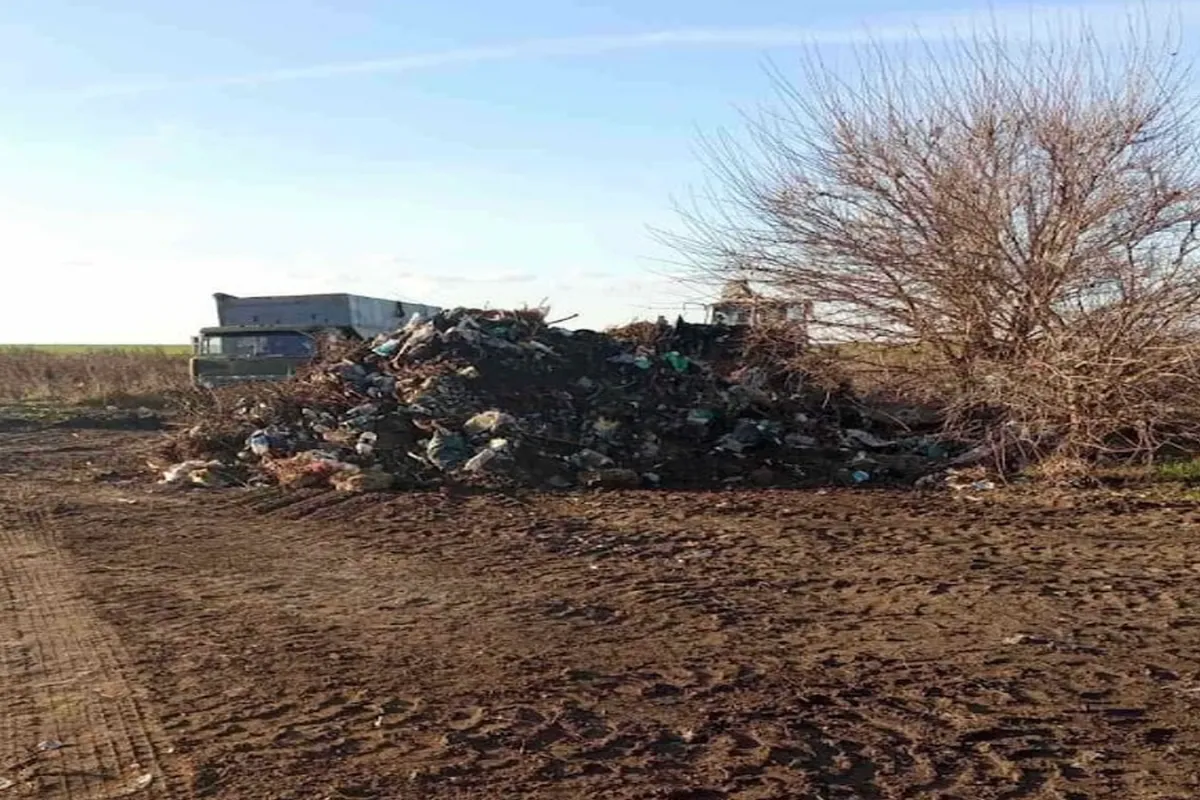 Ліквідовано стихійне сміттєзвалище на Херсонщині