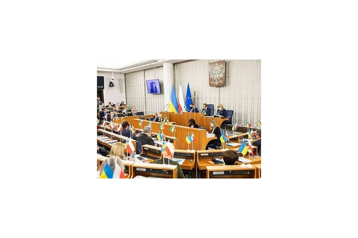 ‼️Олена Кондратюк: Ми вдячні Сенату Республіки Польща🇵🇱 за ухвалену Резолюцію про підтримку інтеграції України🇺🇦 до ЄС