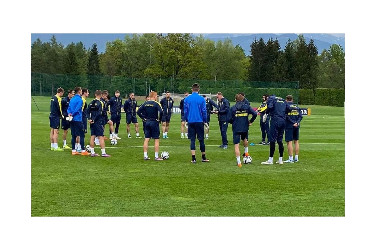 Збірна України майже в повному складі посилено тренується перед матчем з Шотландією
