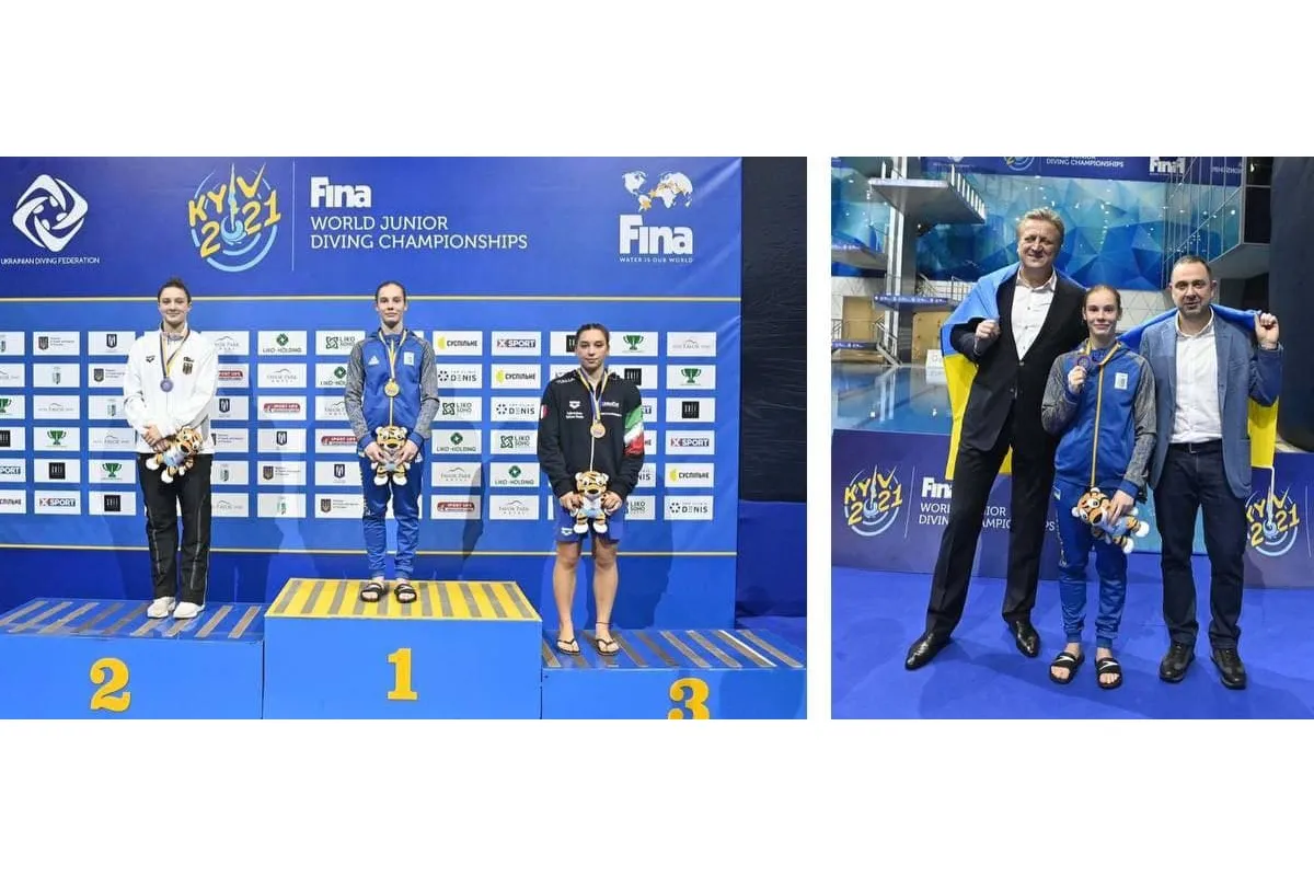 16-річна українка вдруге стала чемпіонкою світу зі стрибків у воду