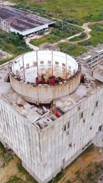 ​У Криму почали процес демонтажу будівлі недобудованої АЕС