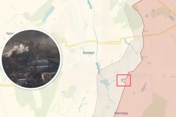 ​Єгері з ЗСУ показали, як нищать позиції ворога у Бахмуті на сміттєзвалищі (відео)