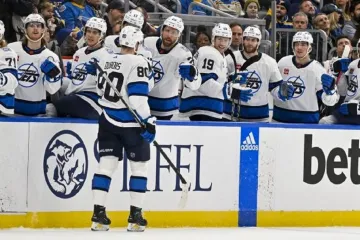 ​Форвард "Вінніпега" з трьома набраними пунктами очолив топ-3 зірок вечора НХЛ: відео