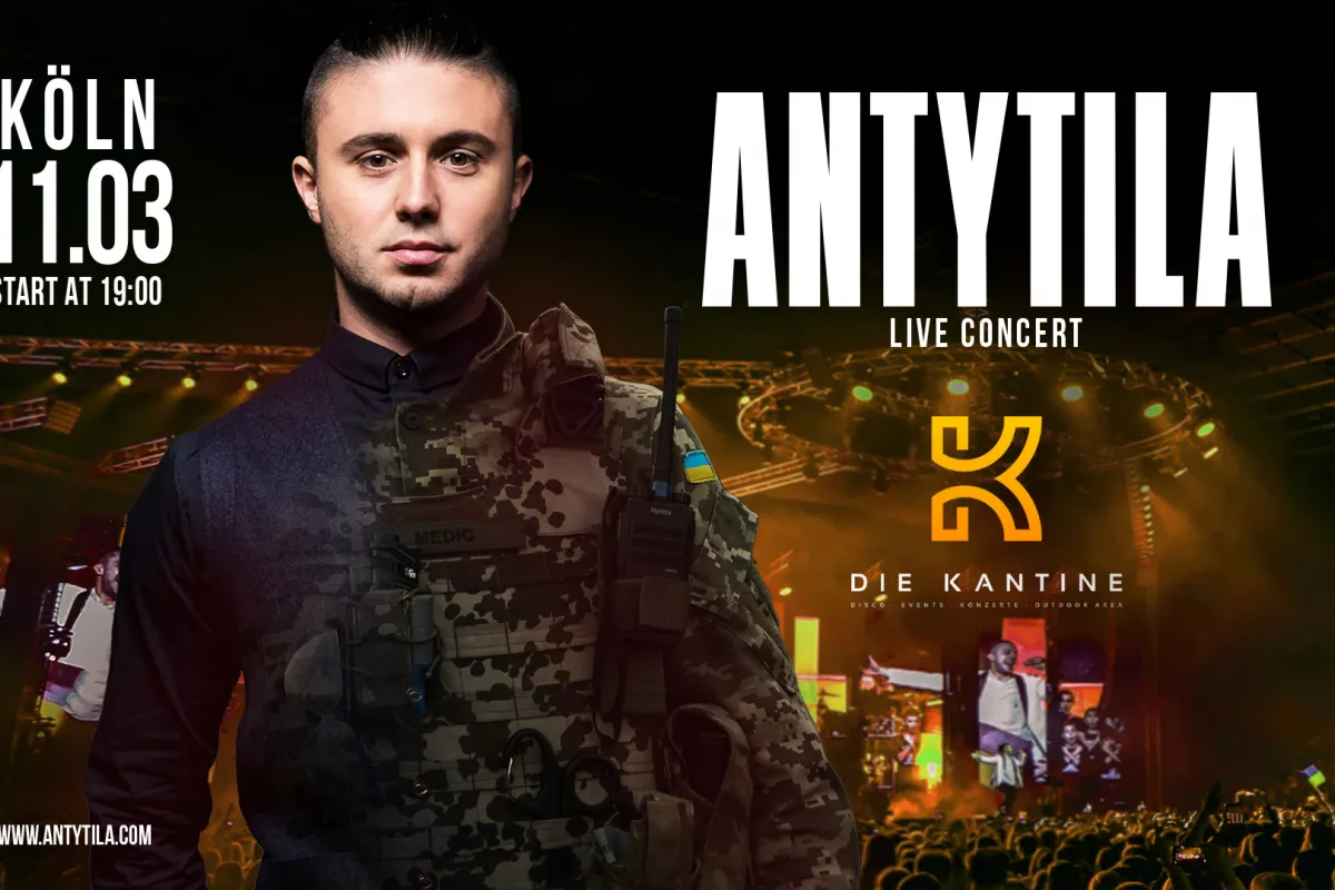 Концерт українського музичного гурту «Антитіла» 11 березня в Кьольні, Німеччина 