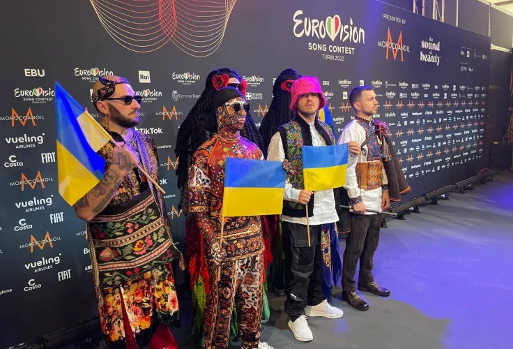 Голосуйте за український гурт Kalush на Євробаченні 2022! Нехай Україна перемагає скрізь!