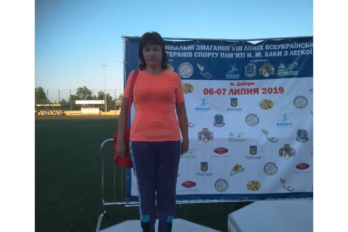 Козятинчанка Любов Панчоха – срібна призерка Всеукраїнських ігор ветеранів спорту