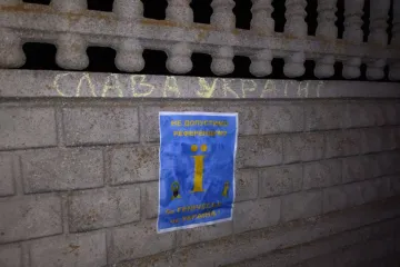 ​Генічеськ – це Україна: партизани продовжують розповсюджувати проукраїнські листівки на тимчасово окупованій Херсонщині