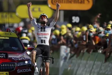 ​Тур де Франс 2020: Марк Хірскі з Sunweb виграв свій перший етап туру