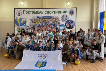 ​"Всеукраїнський олімпійський урок" в Гостомелі до дня фізичної культури і спорту України