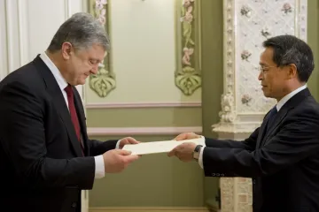 ​Президент України прийняв вірчі грамоти у послів низки іноземних держав
