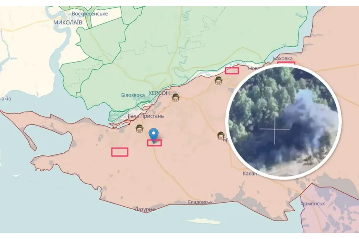 Лівобережна "бавовна": ЗСУ уразили лісові "табори" росіян у Скадовському й Каховському районах