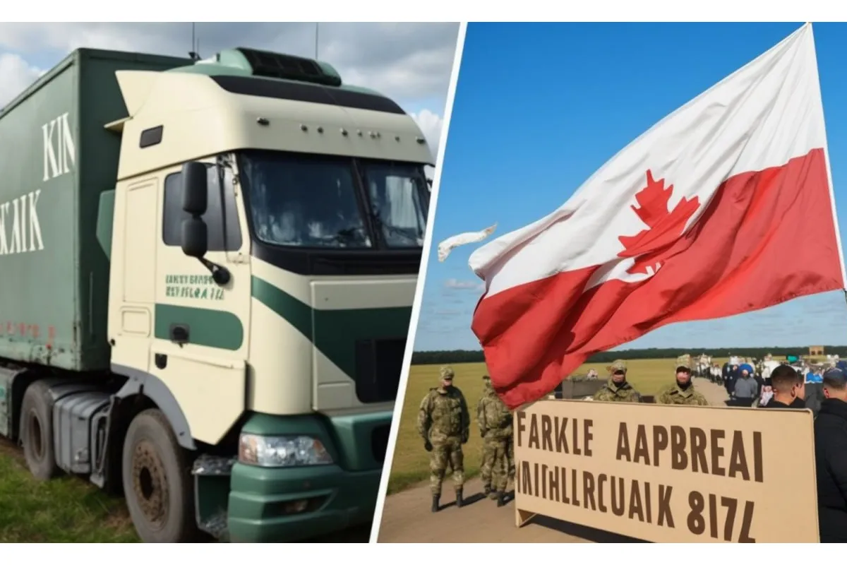 Польські вантажні перевізники почали блокувати кордон з Білоруссю