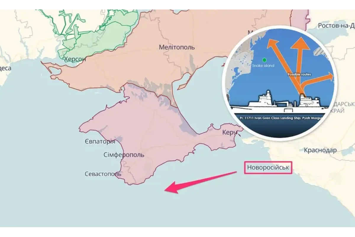 Рф готує ракетну атаку чи морський десант: група суден вийшла з Новоросійська, – Naval News