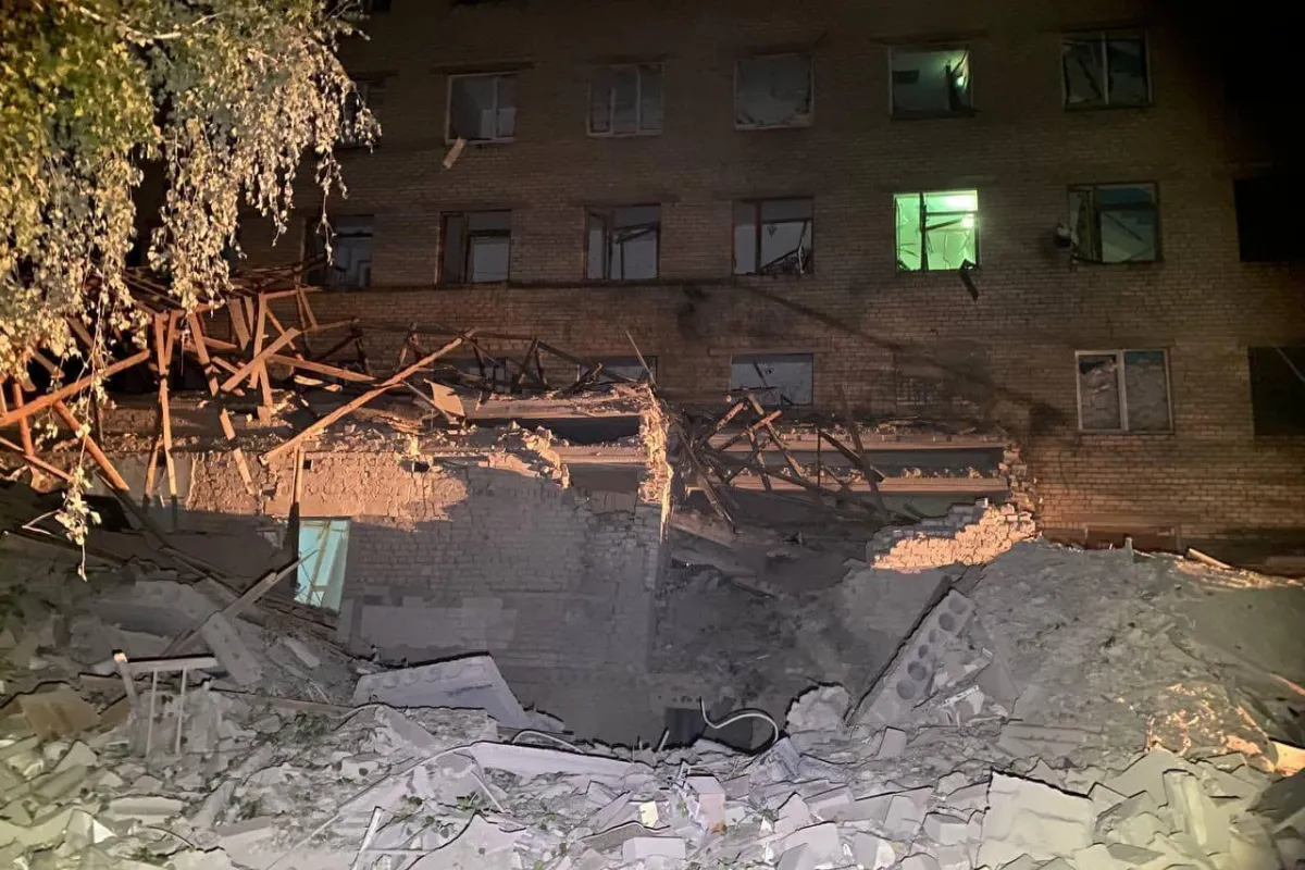 Вночі рашисти обстріляли Краматорський перинатальний центр
