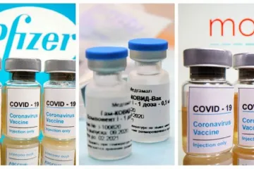 ​Медики сравнили эффективность вакцин Pfizer, Moderna и Johnson