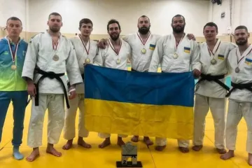 ​Сборная Украины по дзюдо выиграла серебро на командном турнире в Монако
