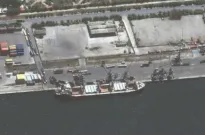 CNN: Российское судно с украинским зерном находится в порту Сирии