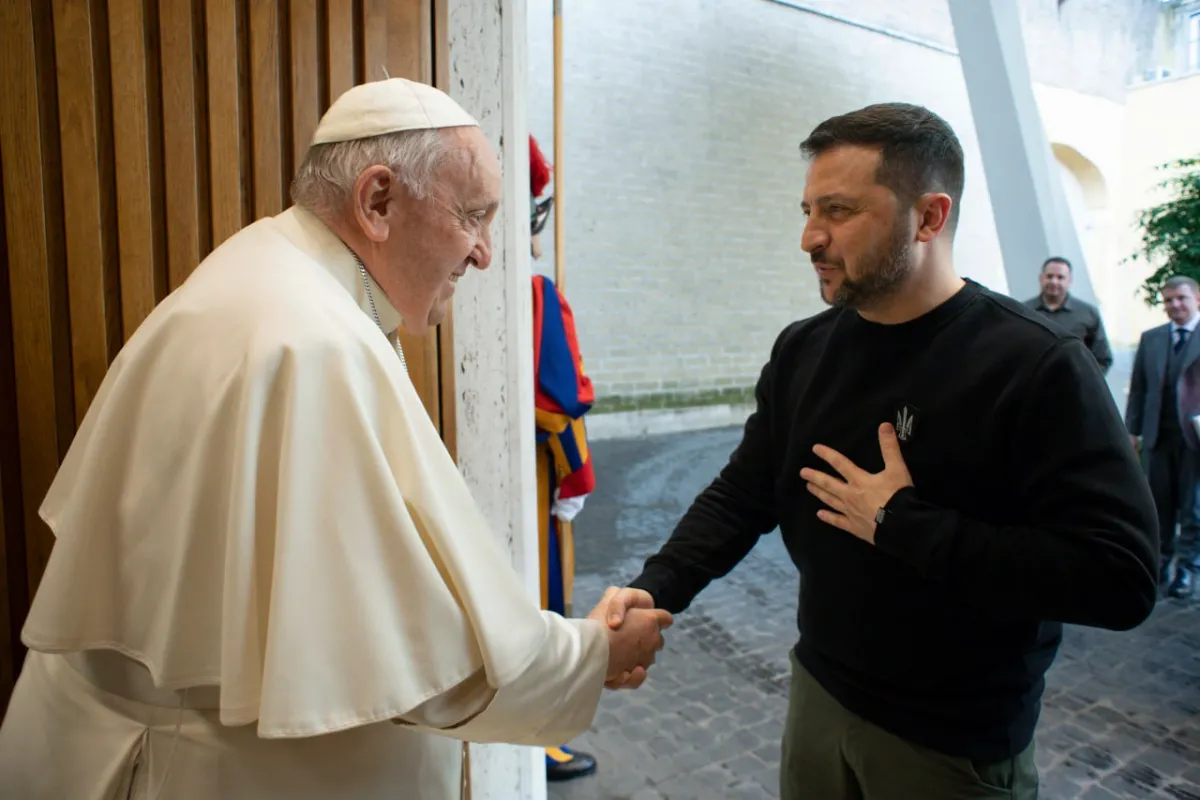 Зеленський у Ватикані зустрівся з Папою Римським Франциском