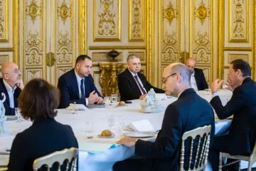 ​Андрій Єрмак обговорив із зовнішньополітичним радником Президента Франції деталі Мінського переговорного процесу