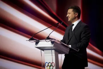 ​Владимир Зеленский: Я уверен, что наша страна заслуживает стать хозяйкой Олимпийских игр