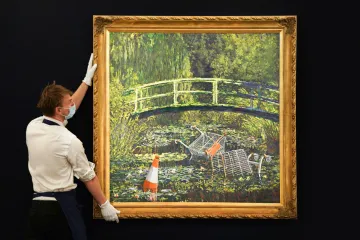 ​Sotheby`s продає картину Бенксі, стартова ціна - 3,8$ млн.