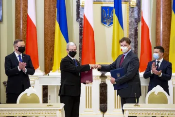 ​В Одессе в присутствии президентов Украины и Польши подписан Меморандум о намерениях между АМПУ и портом Гданьск