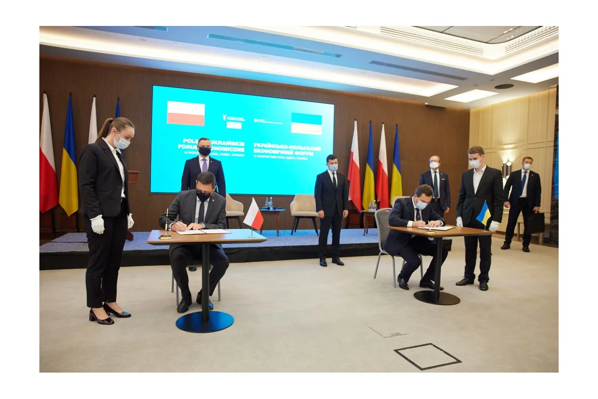 В Одессе в присутствии президентов Украины и Польши подписан Меморандум о намерениях между АМПУ и портом Гданьск
