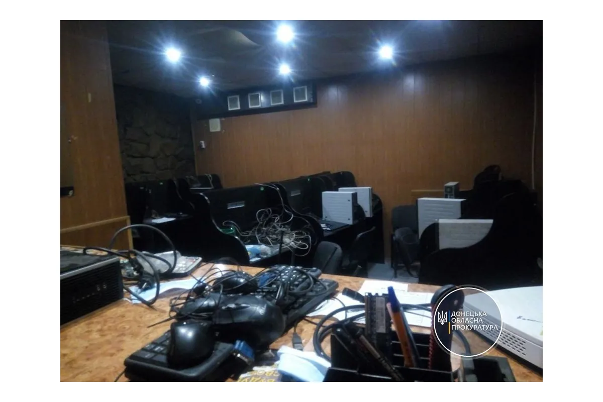 На Донеччині ліквідовано два підпільні зали з ігровими автоматами (ФОТО)