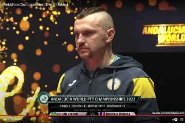 ​Украинец выиграл чемпионат мира по настольному теннису среди паралимпийцев
