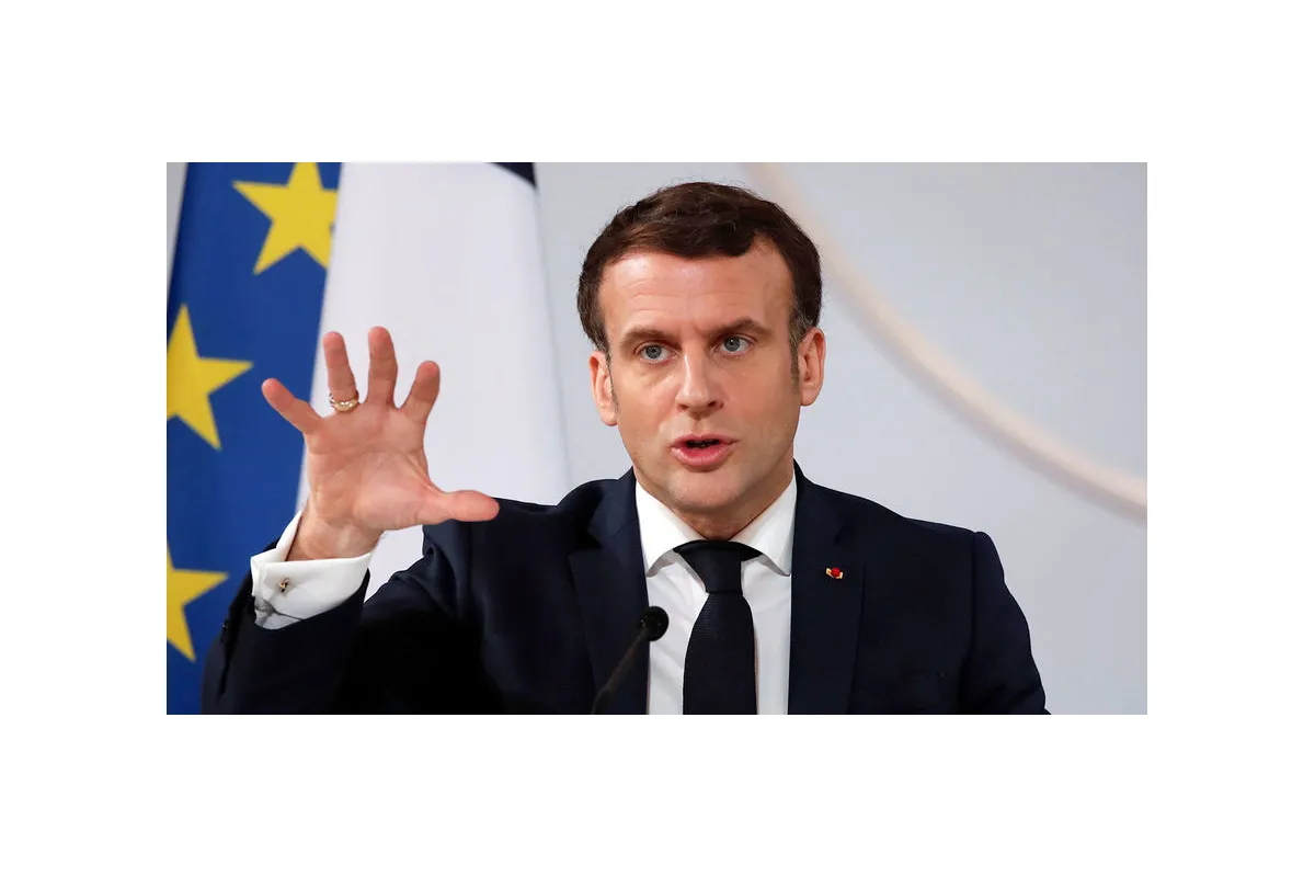 Російське вторгнення в Україну : Президент Франції Еммануель Макрон у четвер виправдав своє рішення не використовувати слово "геноцид" стосовно дій рф