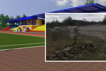 ​Гроші отримали, робота стоїть: відновлення стадіону на Житомирщині довірили фірмі, пов’язаній з "Мотор січ"