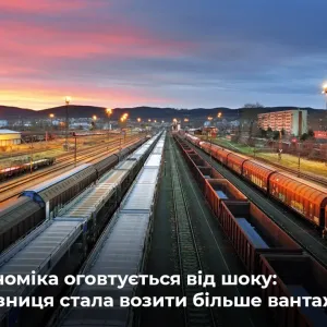 ​ Українські поїзди почали возити більше вантажів: найбільше зростання – у перевезенні зерна