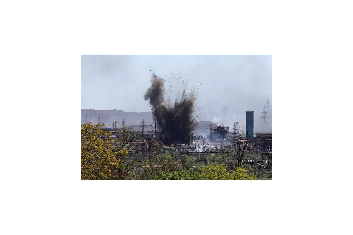 Ворог продовжує штурм території заводу "Азовсталь".