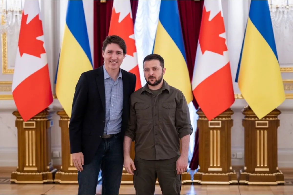 Прем’єр Канади оголосив про $500 млн військової допомоги для України і нові санкції проти РФ