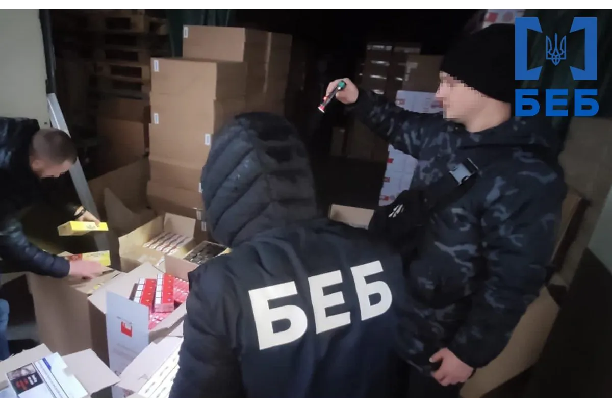 11,6 млн грн – вартість цигарок вилучених ТУ БЕБ в Одеській області