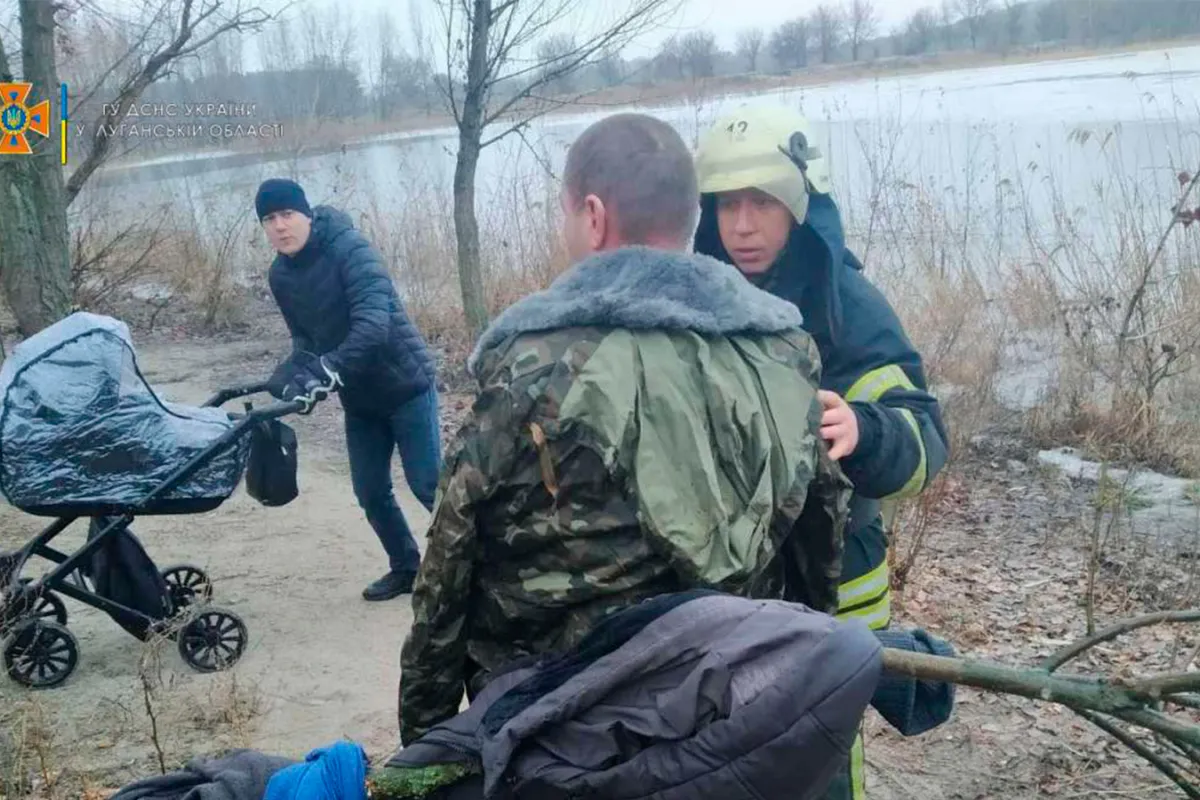 На Луганщині чоловік врятував двох рибалок