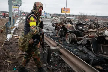​Російське вторгнення в Україну : Держдеп США вважає, що війна в Україні може затягнутись до кінця року