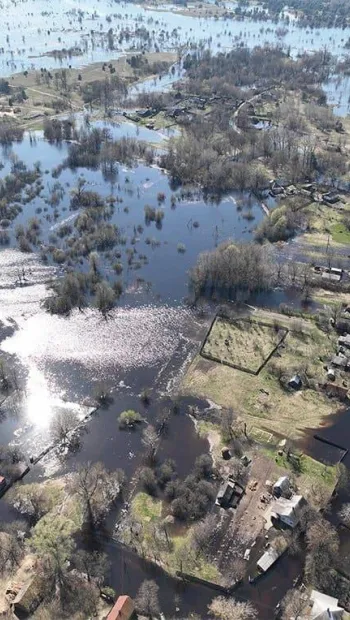 ​Сьогодні велика кількість українських міст затоплена через підвищення рівня річок