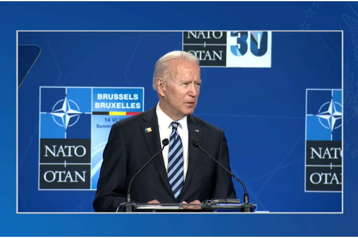 Джо Байден заявил, что конфликт на Донбассе не помешает Украине вступить в НАТО